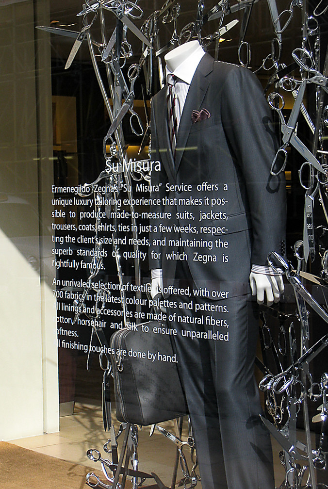 fret cut vinyl for retail display window